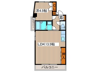 第７オオタビルの物件間取画像